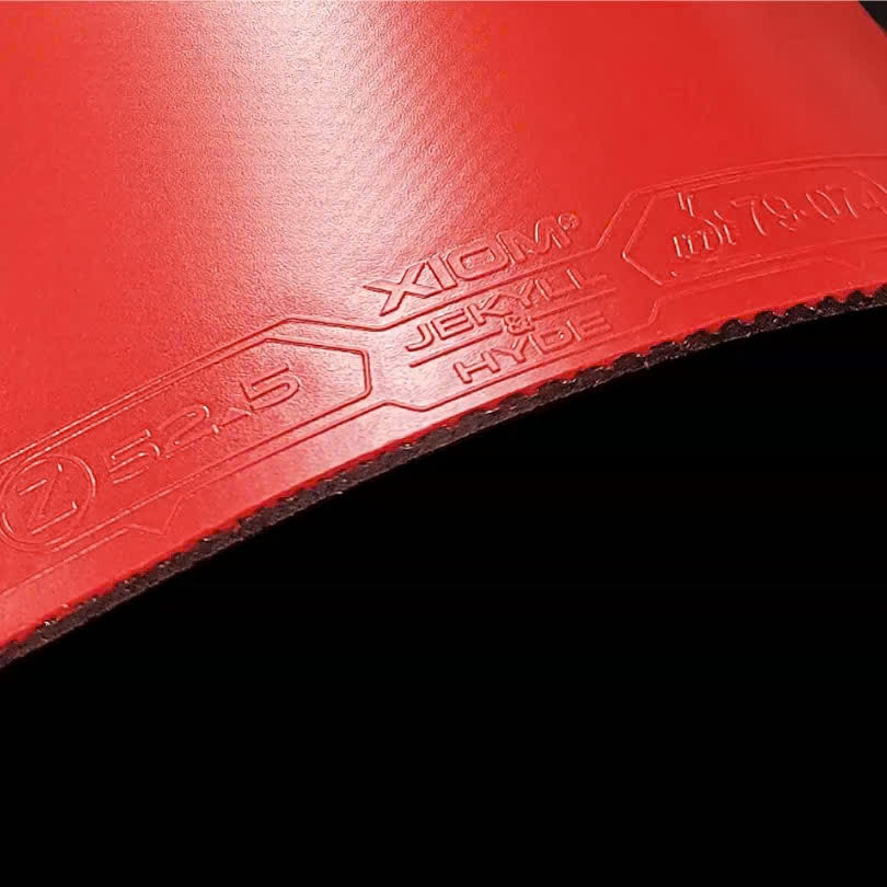 Mặt Vợt Bóng Bàn Xiom Jekyll & Hyde C52.5 Chính Hãng - Hybrid Cao Cấp - Xoáy Rất Cao - Đánh Lực - Ổn Định Tốc Độ Cao